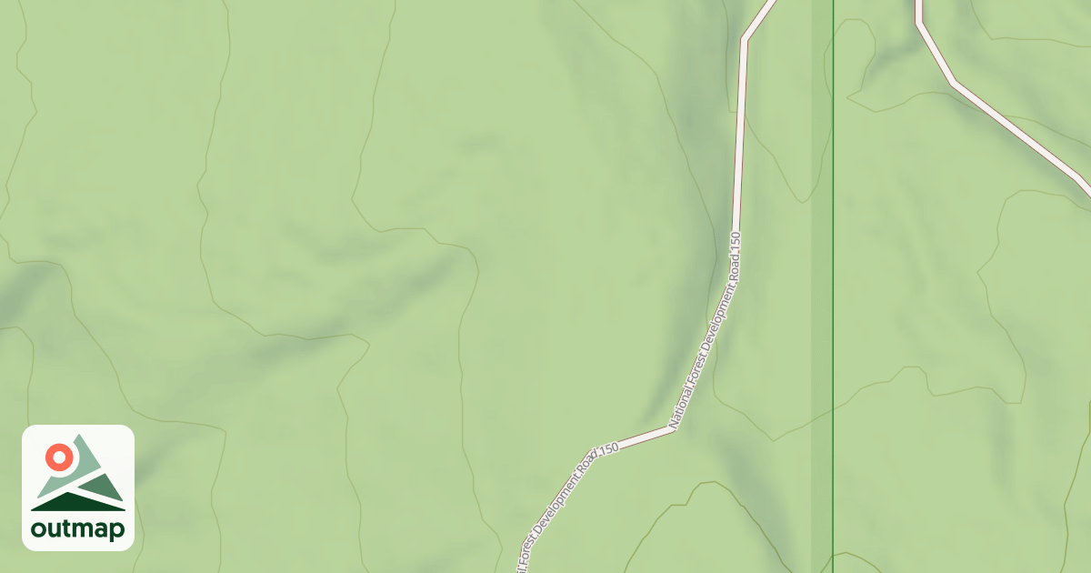 Map of SANDY RIDGE