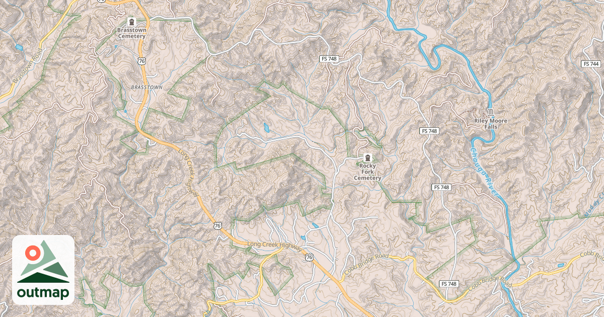 Map of SPY ROCK