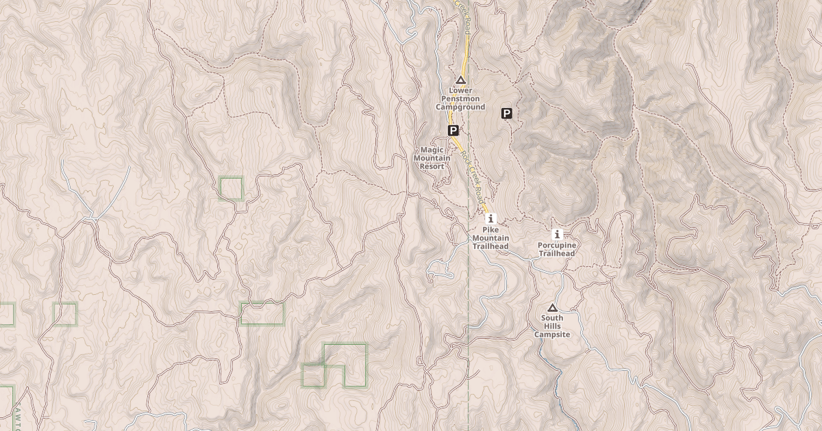 Map preview of UPPER DEADLINE