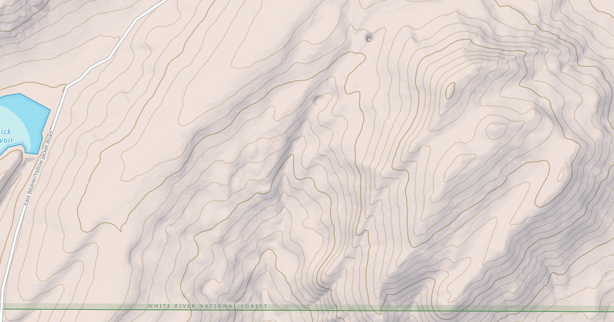 Map preview of GOOSEBERRY CREEK