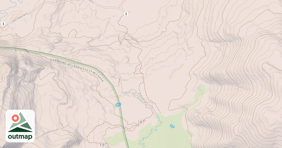 Map of ZEKES MEADOWS