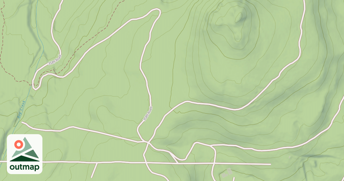 Map of C-Crater Flat/Deadman Creek Sm
