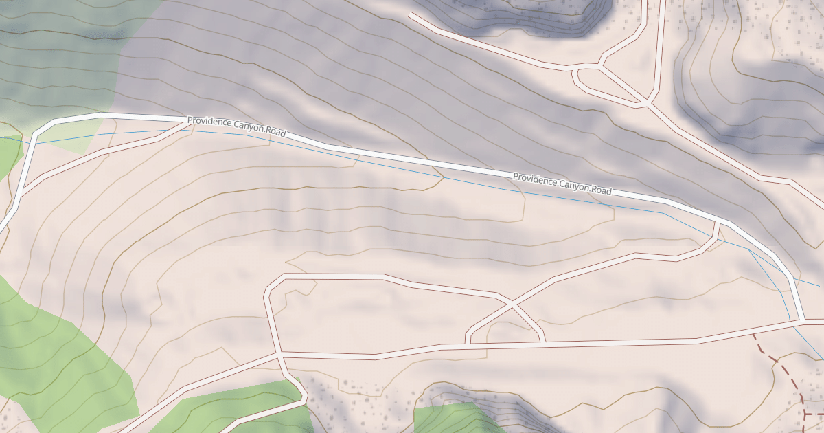 Map preview of PROVIDENCE CANYON