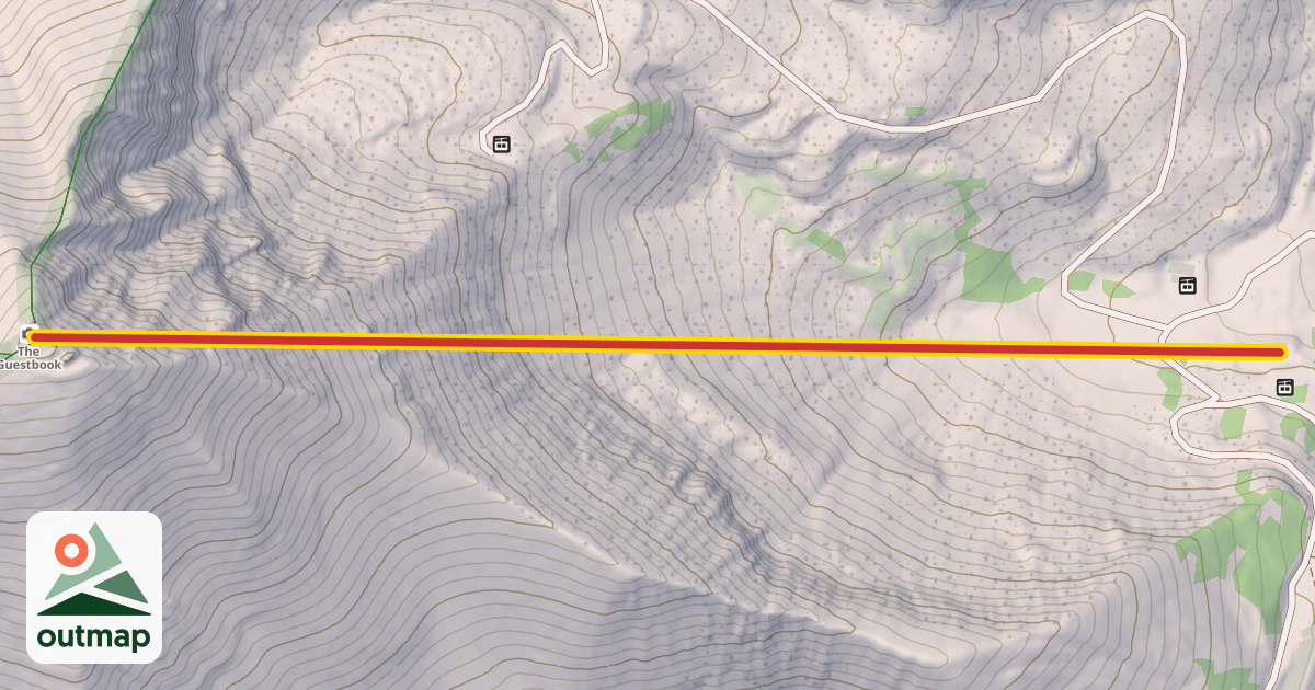 Map of Lone Peak Tram