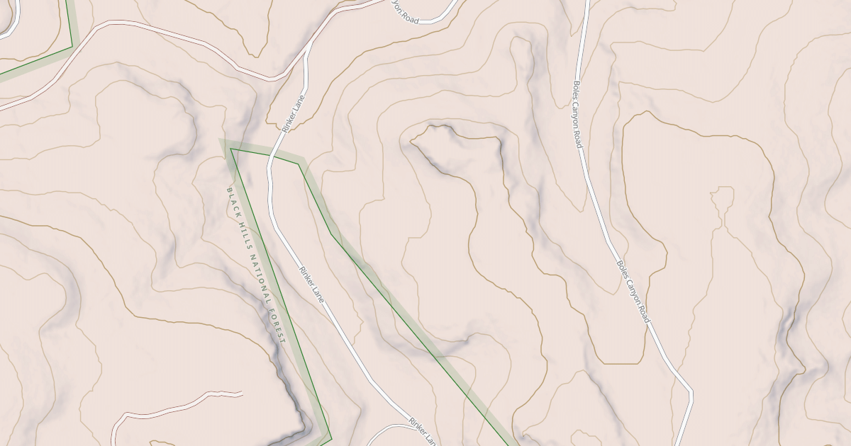 Map preview of BOLES CANYON BR 7K