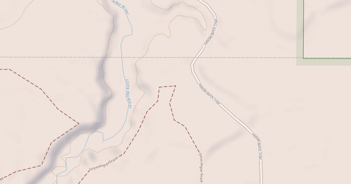 Map preview of Straight Arrows Trail