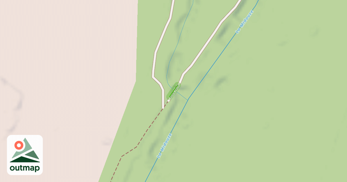 Map of Pont Noir