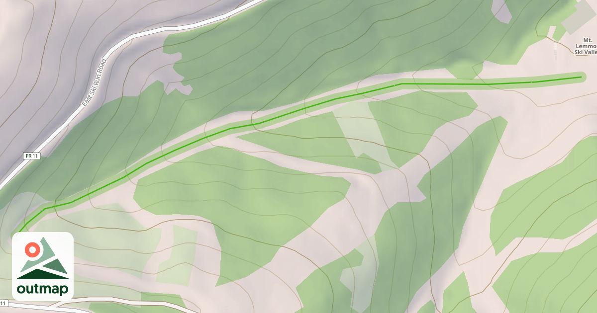 Map of George's Gorge