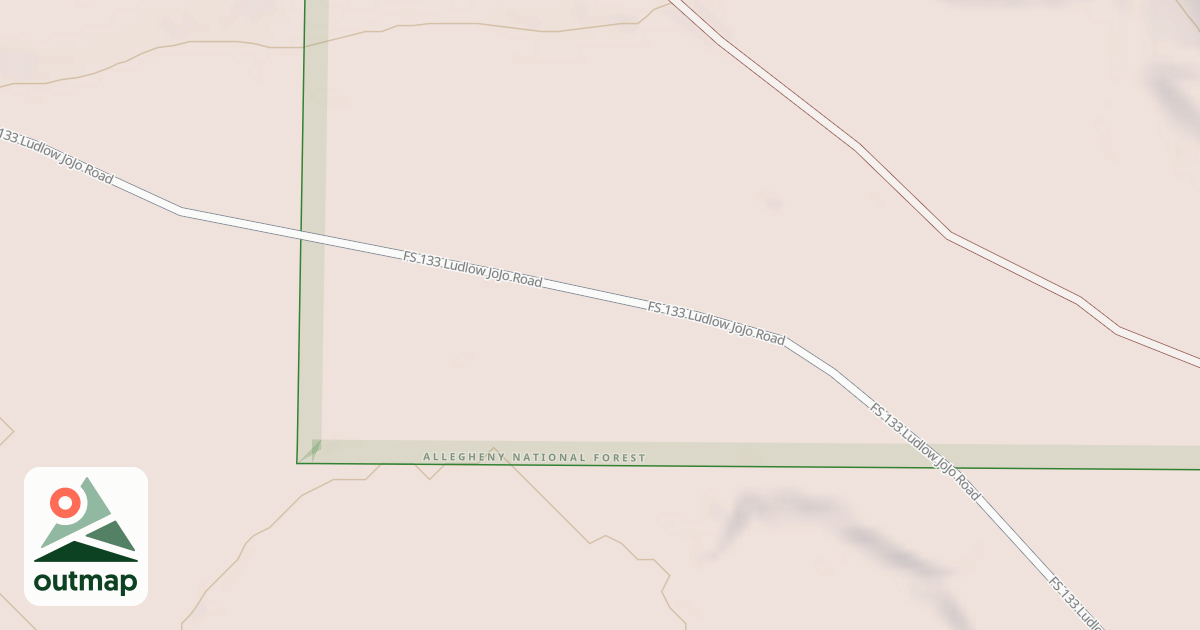 Map of LUDLOW JOJO