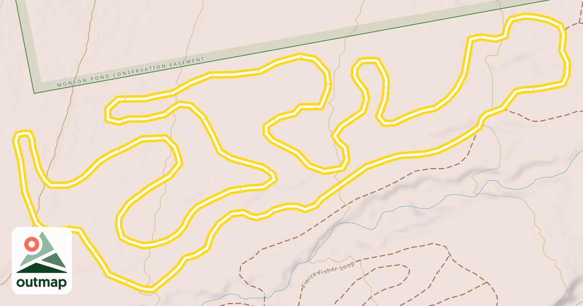 Map of Meandering Moose Loop