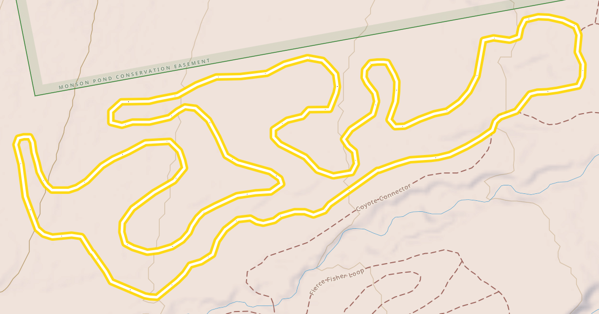 Map preview of Meandering Moose Loop