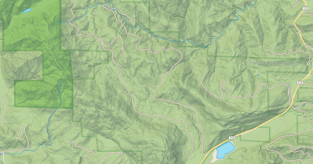 Map preview of USFS National Forest System Roads {0E5E18A4-F06F-4DD6-A7CA-E2B754E8A270}