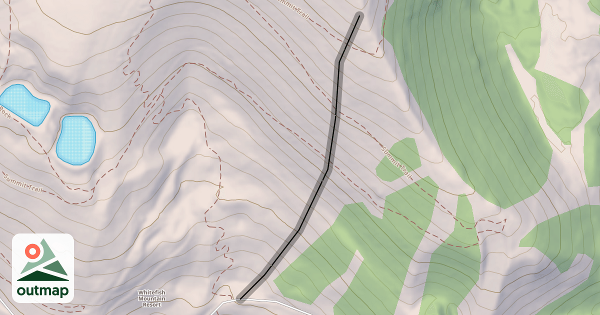 Map of Big Face
