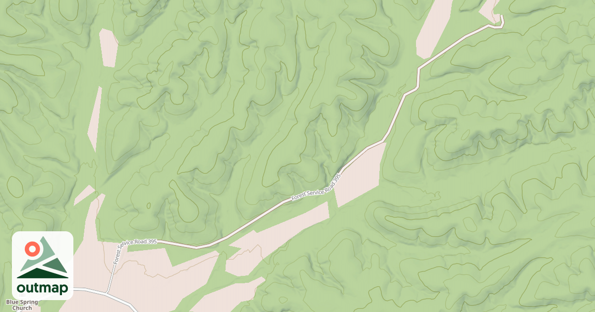 Map of WILDCAT HOLLOW ROAD