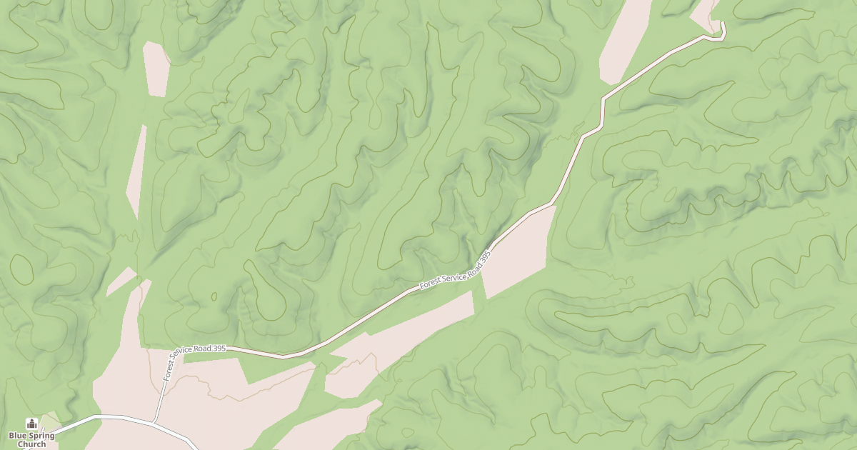 Map preview of WILDCAT HOLLOW ROAD