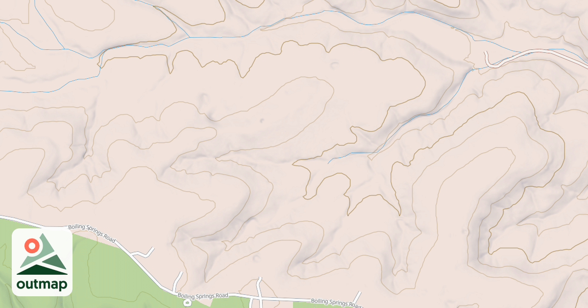 Map of SOUTH JACKTAR HOLLOW