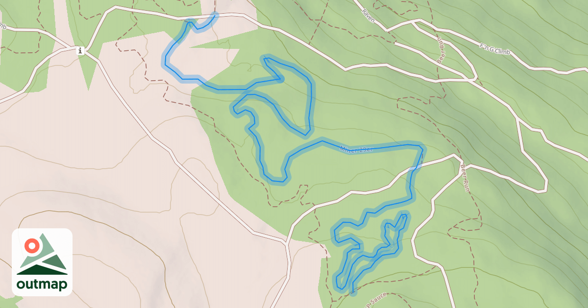 Map of Miner 29er