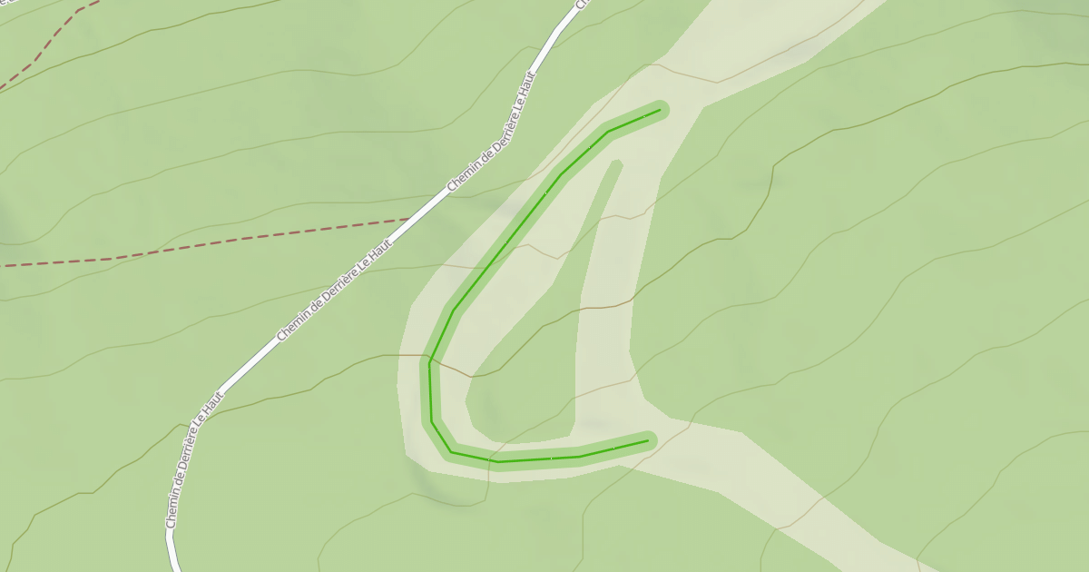 Map preview of Le Renard