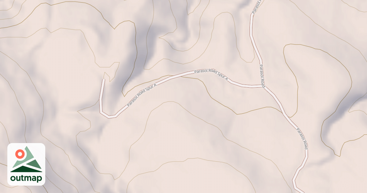 Map of PARASOL SPUR A