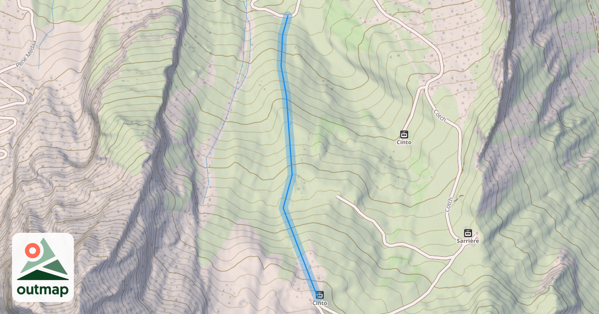 Map of Le "Z" Haut