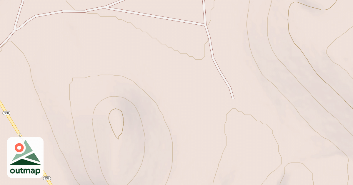 Map of SADDLEWAY SPUR ROAD