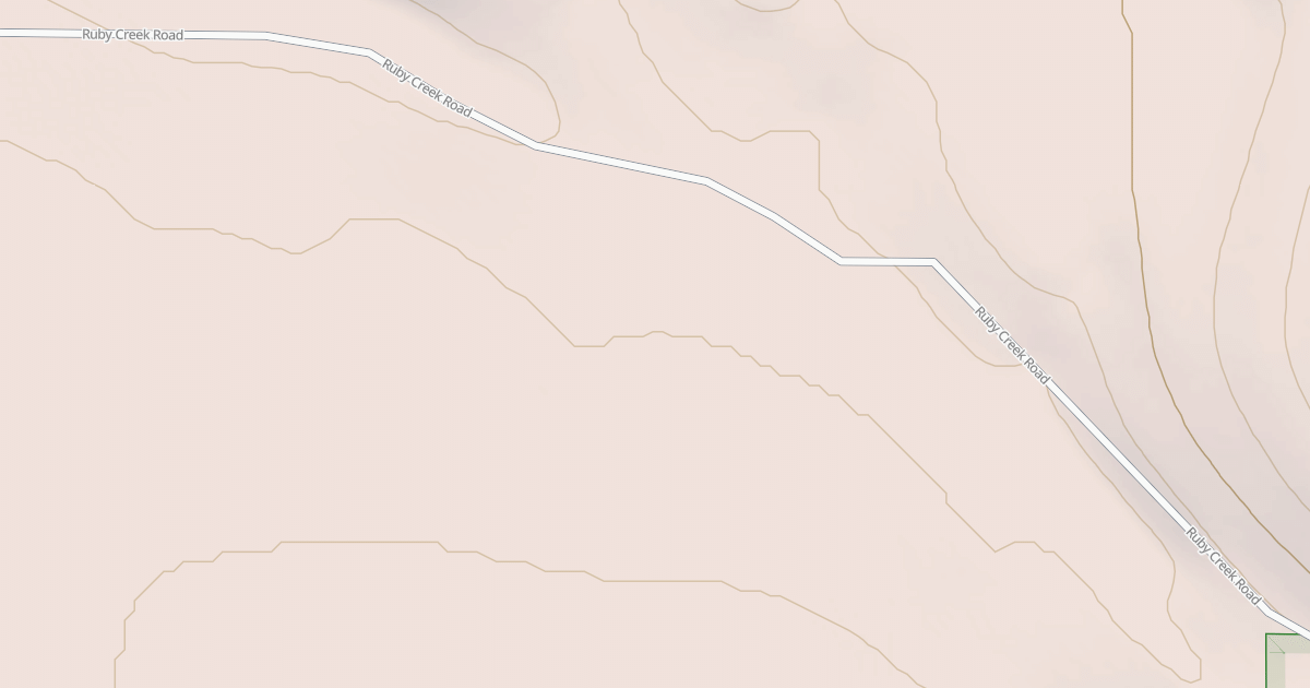 Map preview of RUBY CREEK