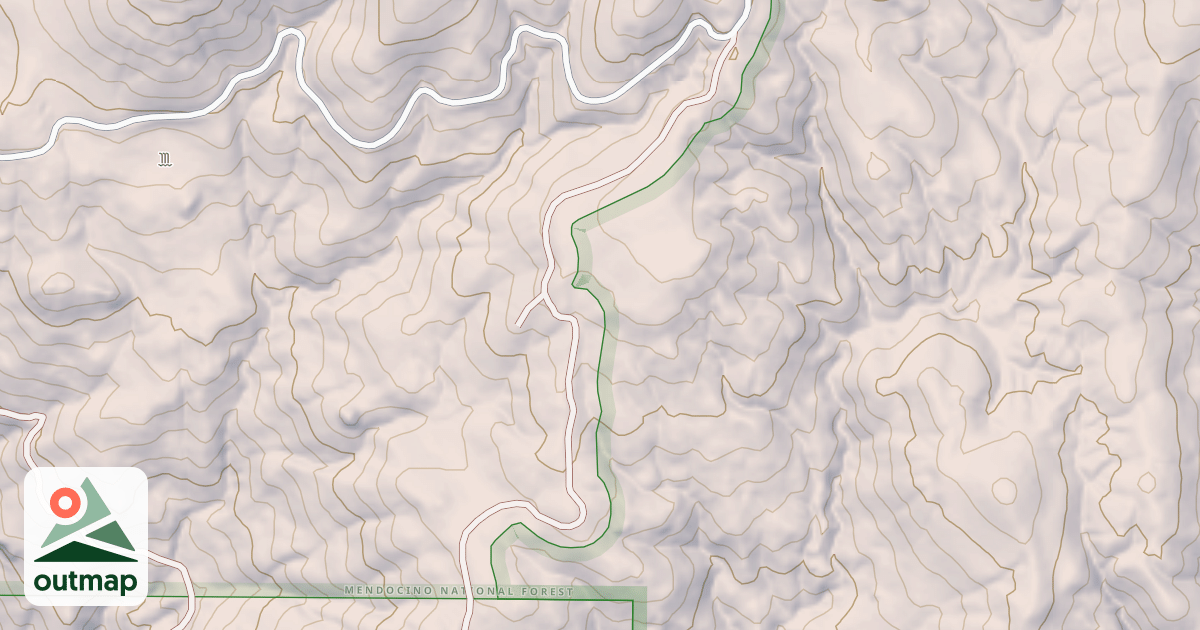 Map of SAM ALLEY RIDGE SPUR A