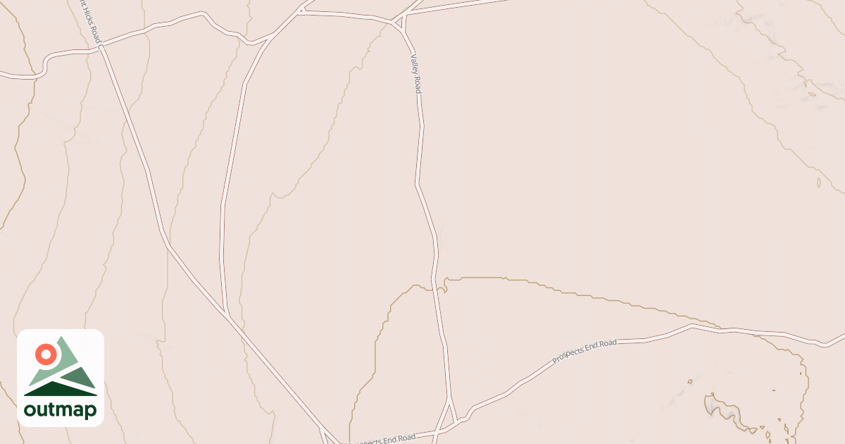 Map of VALLEY ROAD