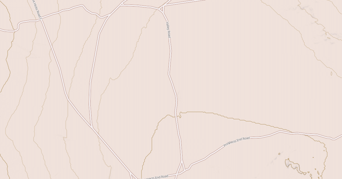 Map preview of VALLEY ROAD