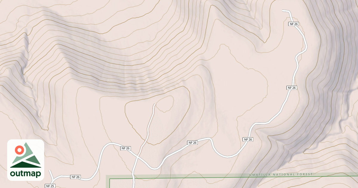 Map of USFS Motor Vehicle Use Map Roads {A8718D45-891A-4DC7-93D2-A2DEF9611C51}