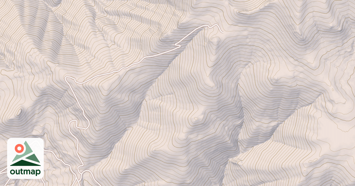 Map of CRACKER JACK CREEK