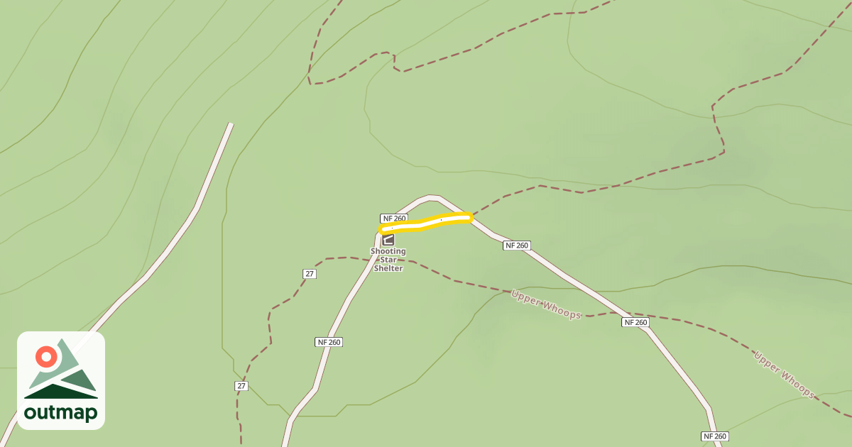 Map of Shooting Star Loop