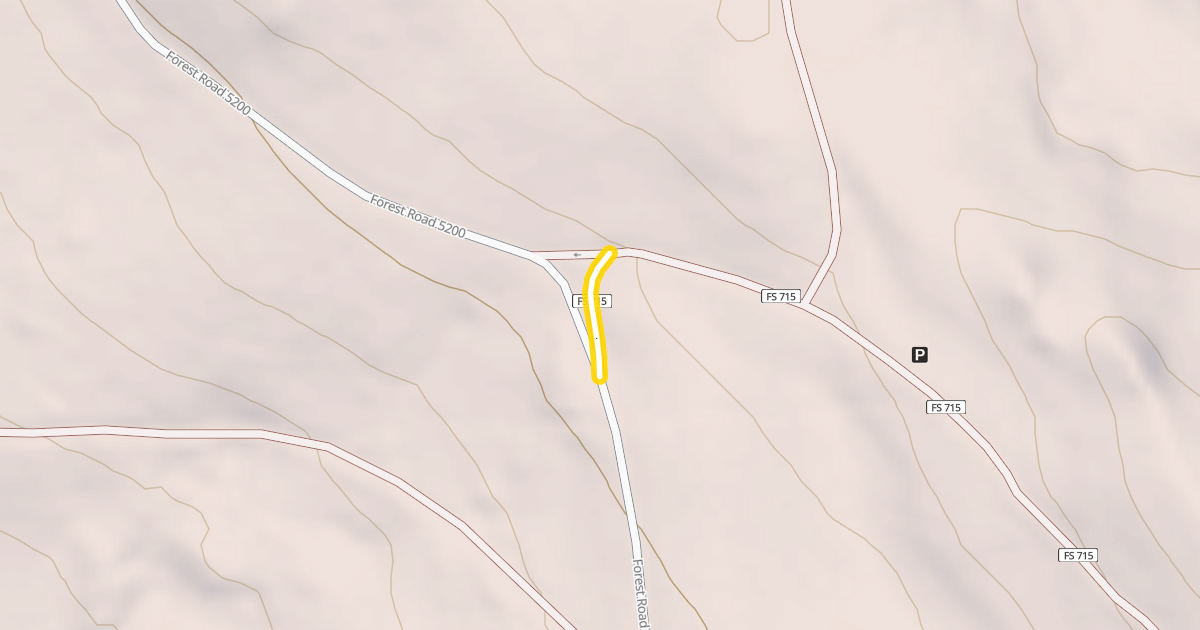 Map preview of Sugarloaf Lookout Road
