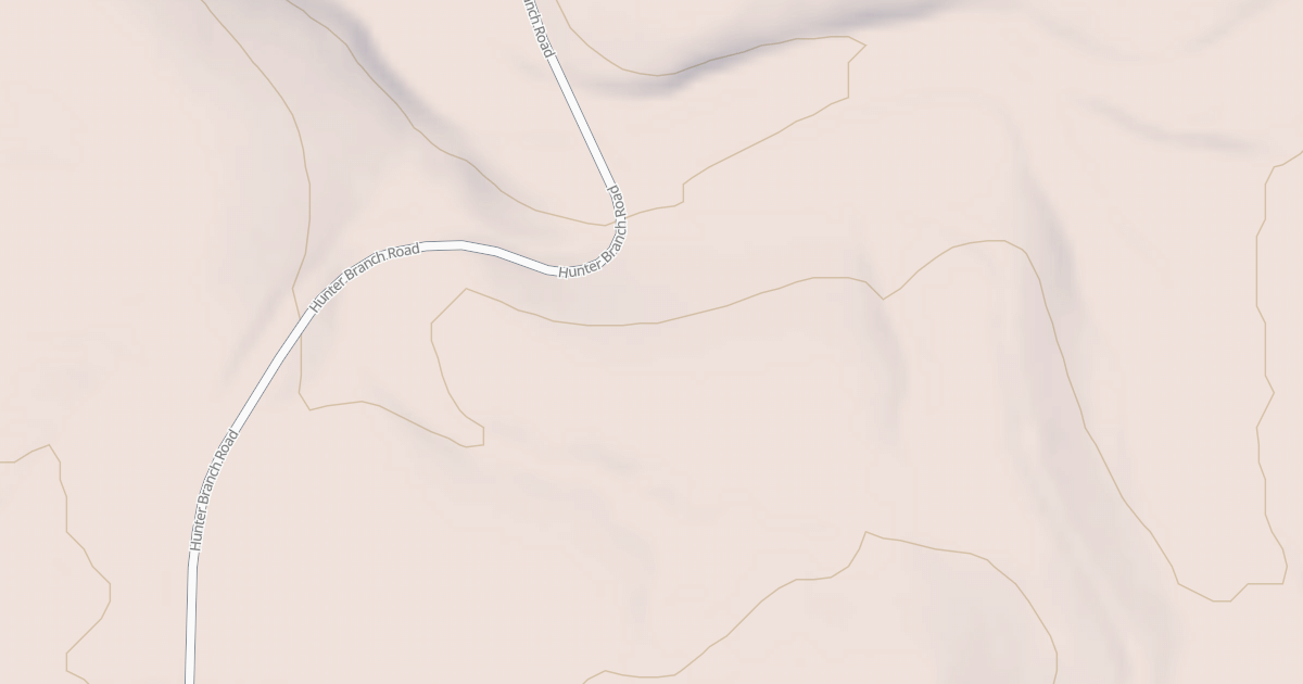 Map preview of HUNTER BRANCH