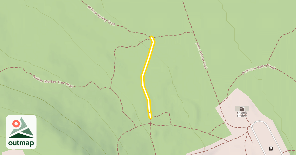 Map of Spring House Trail