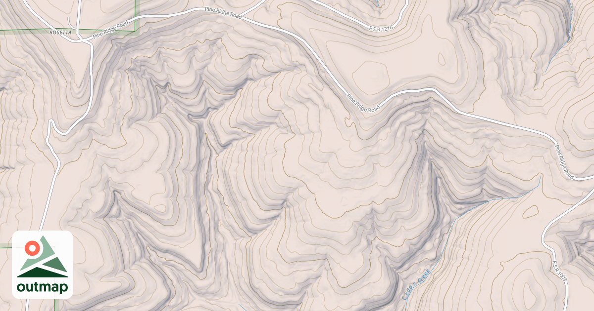 Map of USFS Motor Vehicle Use Map Roads {5CA4B6A5-4B23-4B52-A827-E42D8D12AC63}
