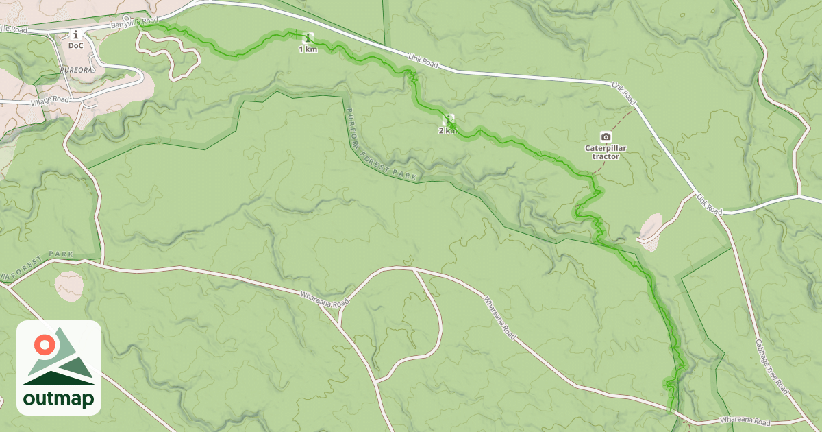 Map of Timber Trail