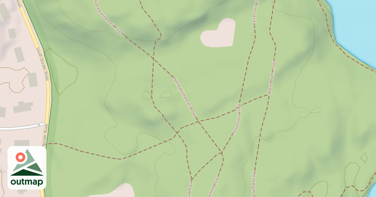 Map of Mountain Bike
