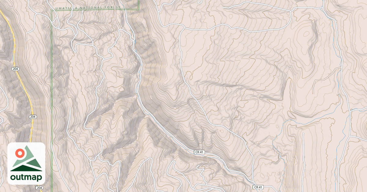 Map of GORDON CR
