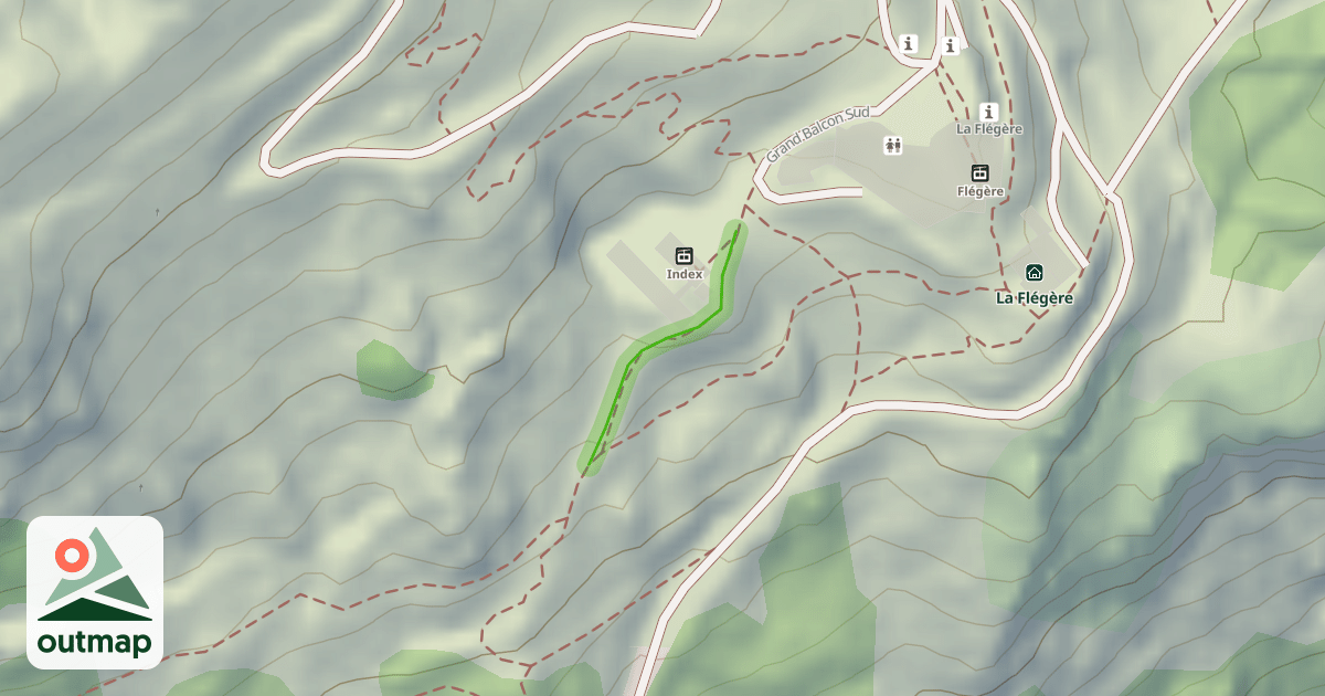 Map of Grand Balcon Sud