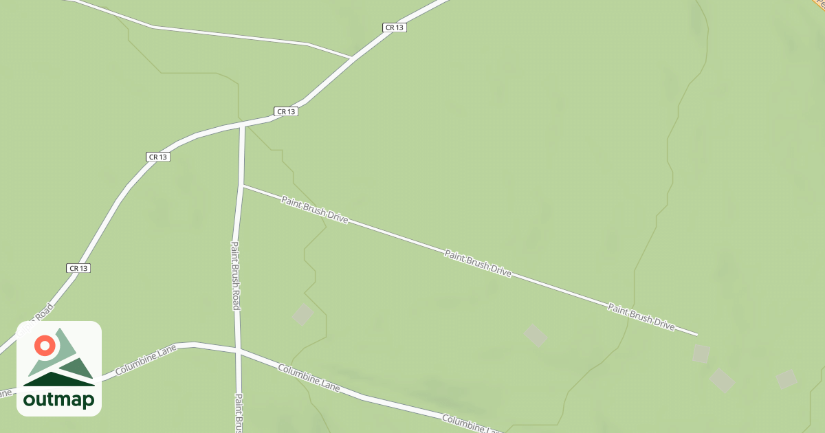 Map of GILPIN GARDENS