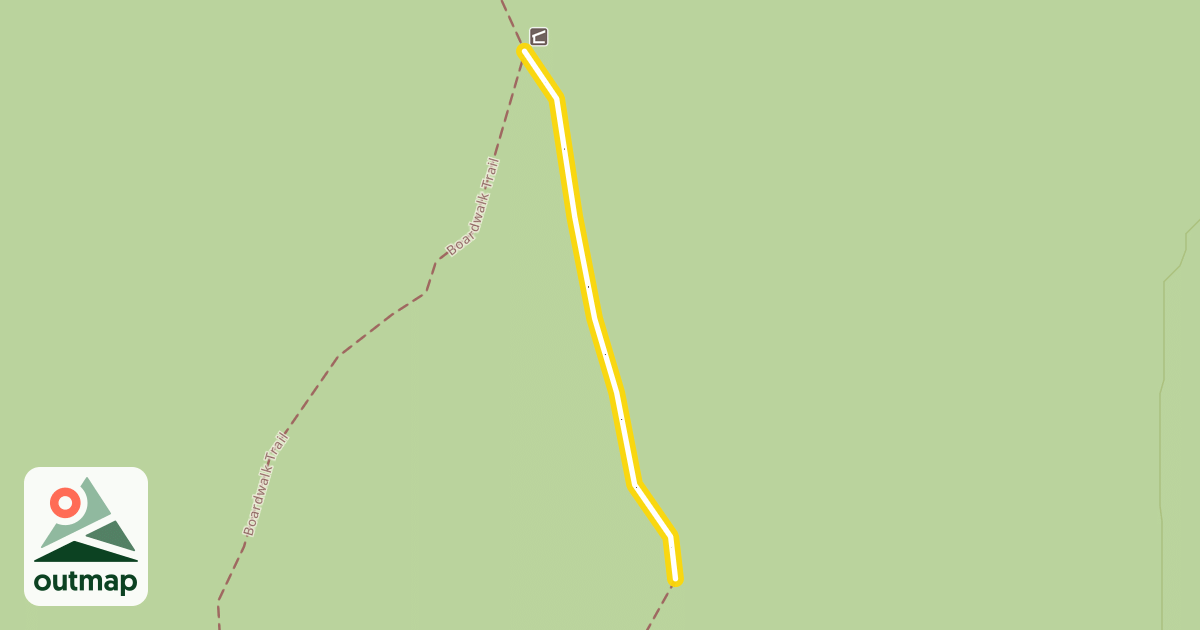 Map of Amerada Trail