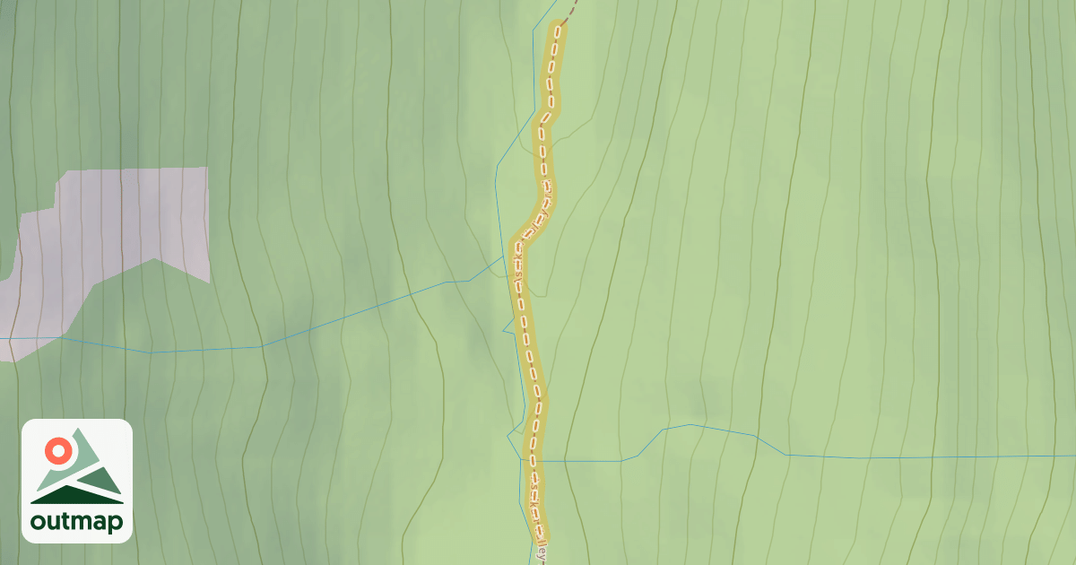 Map of Asulkan Valley Trail