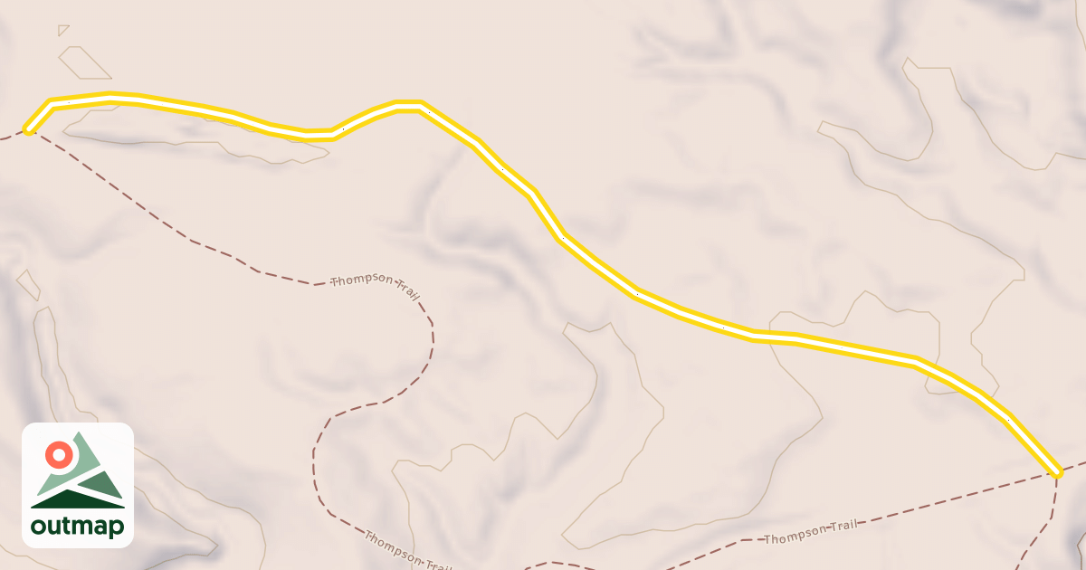Map of Thompson Trail