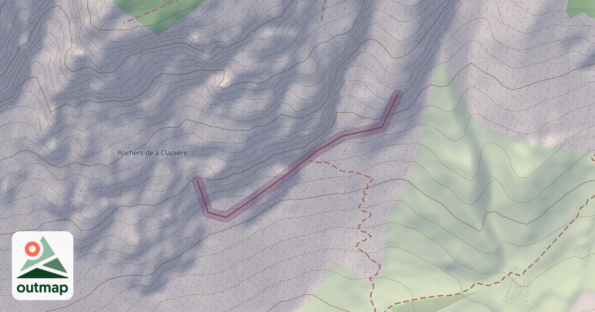 Map of La Viste