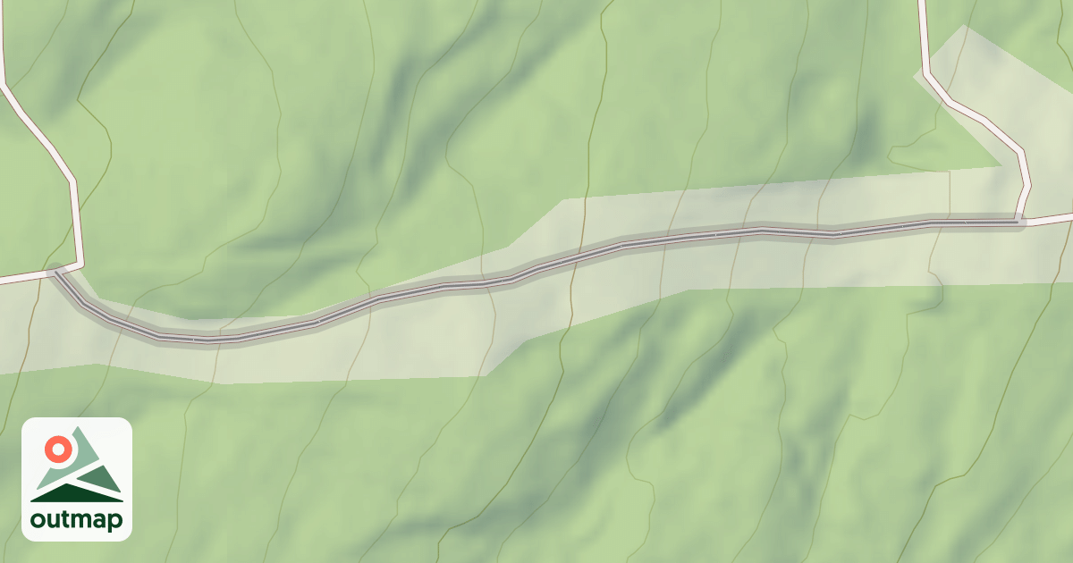 Map of Upper Tom Slope