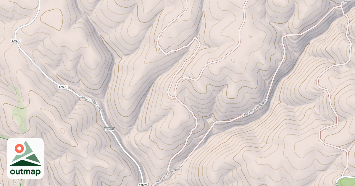 Map of Crosier Run