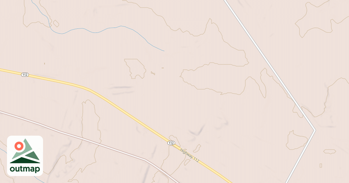 Map of Claiborne North