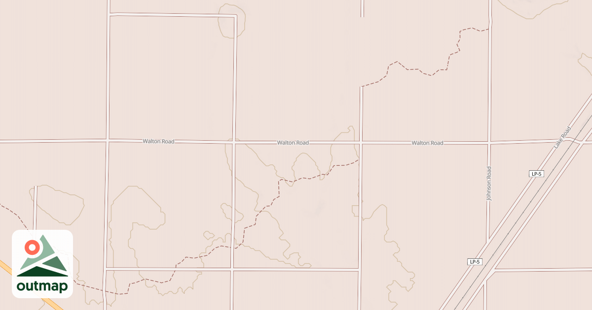 Map of Grand Traverse Motorcycle Trail