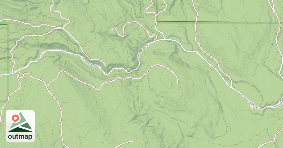 Map of ROCKY CREEK